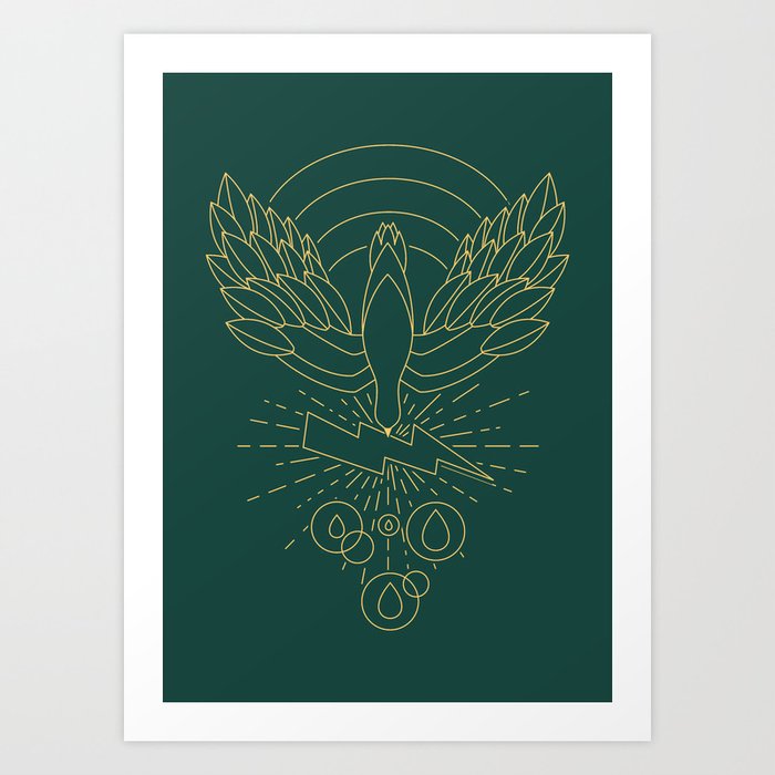 Thunderbird Art Print