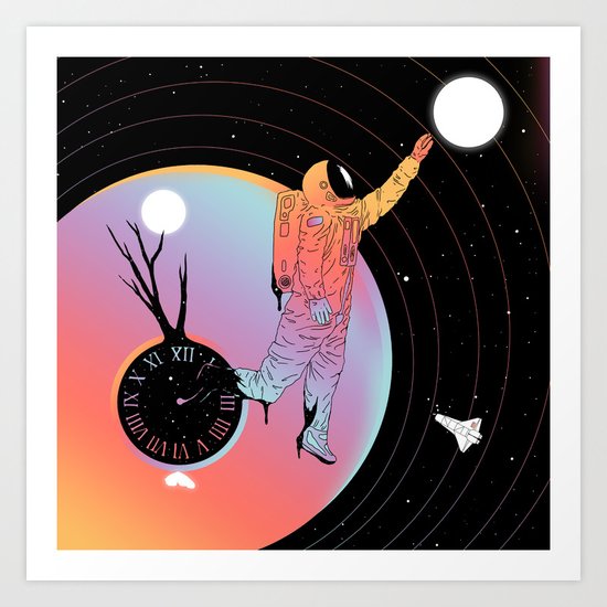 Out of Time (The Current State of Existence) Art Print