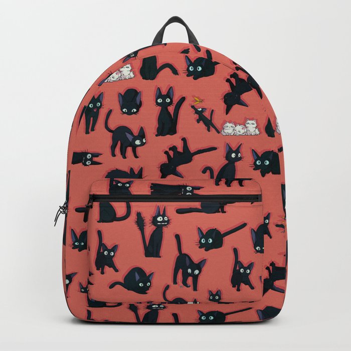 Black cat Backpack