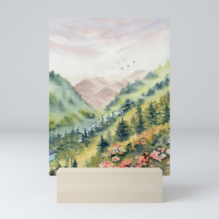 Mountain Morning Mini Art Print