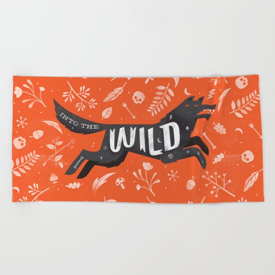 Into the Wild Beach Towel