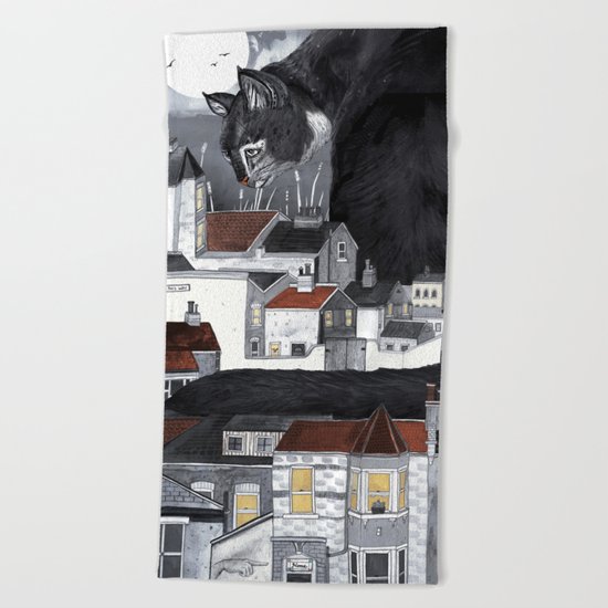 This Way Home Beach Towel
