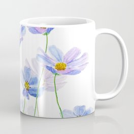 purple cosmos flowers in bloom Coffee Mug