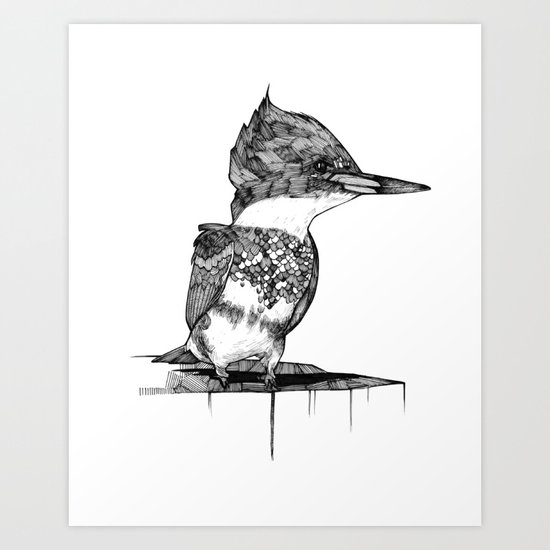 Kingfisher Art Print