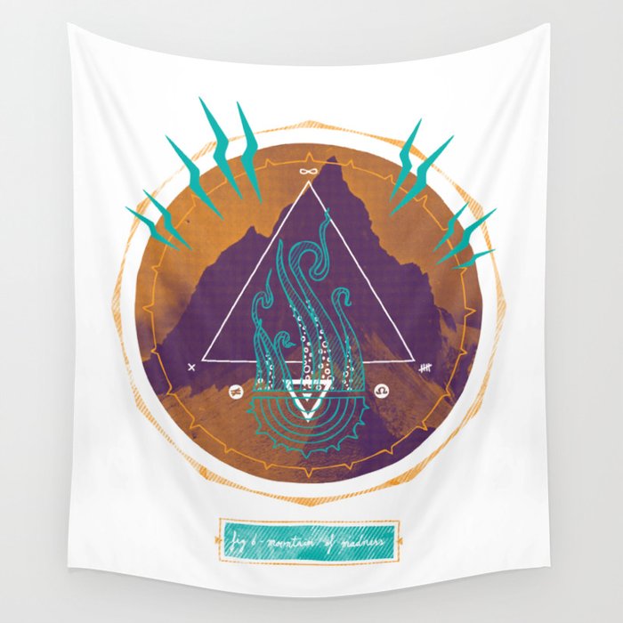 The Mountain of Madness Wall Tapestry