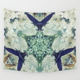 Flower Ghost Wall Tapestry
