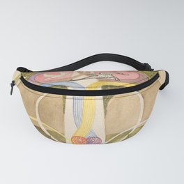 The Tree of Knowledge by Hilma af Klint Fanny Pack