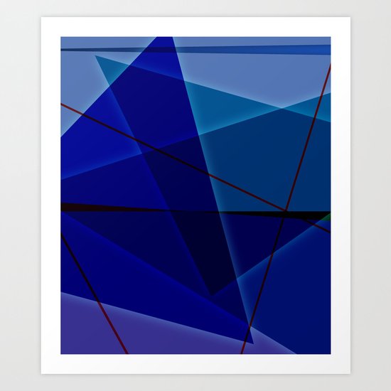 Abstract #420 Art Print