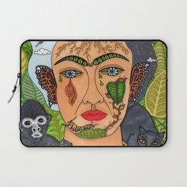 Frida Kahlo Monarca Laptop Sleeve