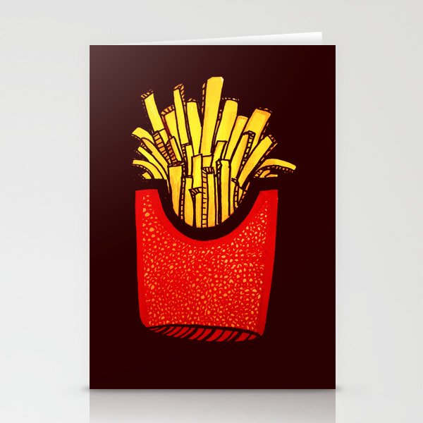 Would you like some fries with that? Stationery Cards
