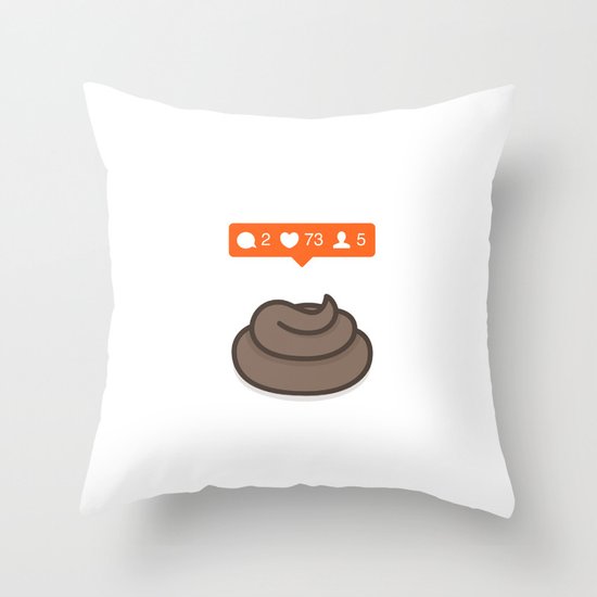 Instagrammification Throw Pillow