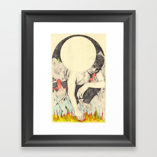 carry Framed Art Print