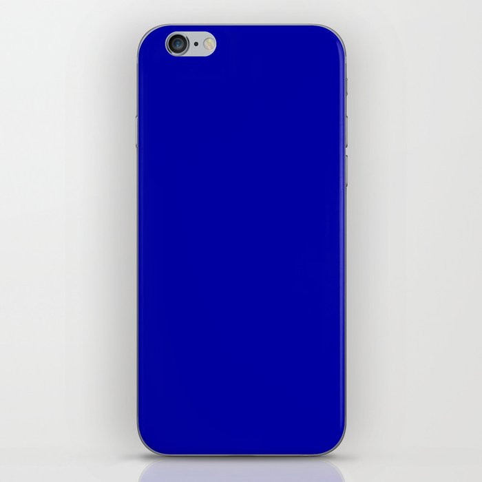 Monochrome  blue 0-0-170 iPhone Skin