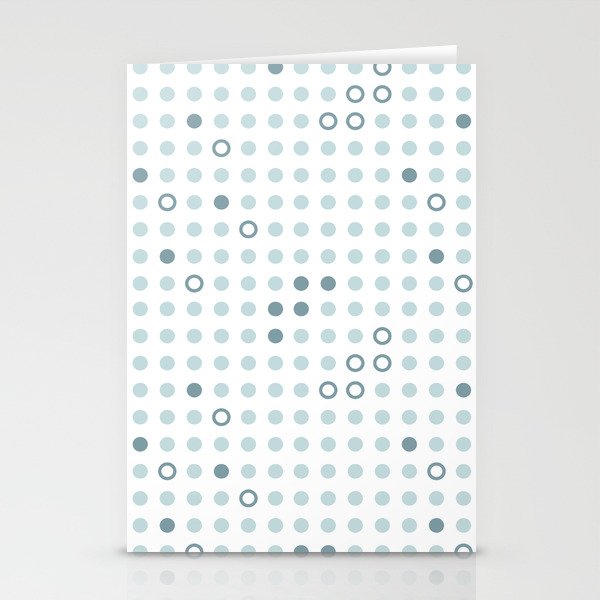 Сhaos of ordered circles Stationery Cards