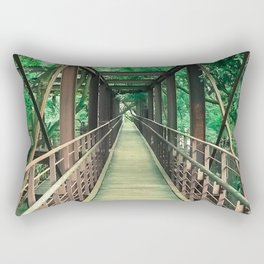 Brazil Photography - Popular Park In Sao Paulo Rectangular Pillow