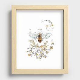 Queen Bee Recessed Framed Print