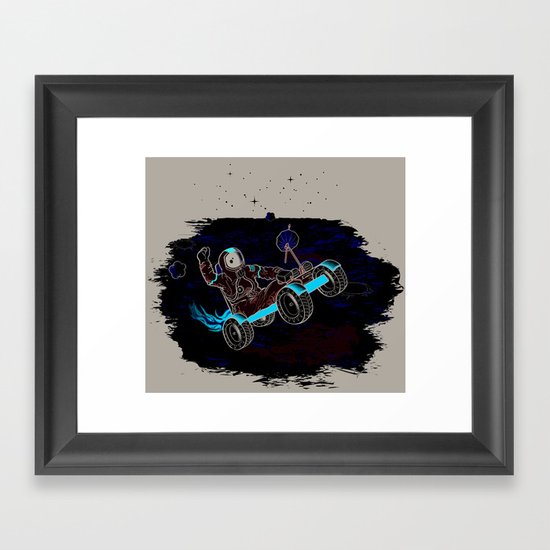 Space Dementia Framed Art Print
