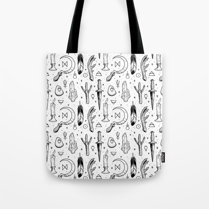 Accoutrements - white Tote Bag