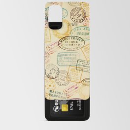 Stamps background Android Card Case