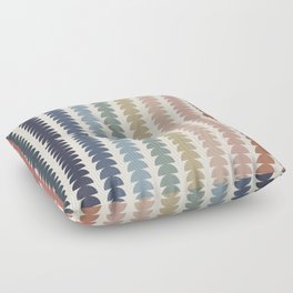 Maude Pattern- Vintage Multicolor Floor Pillow