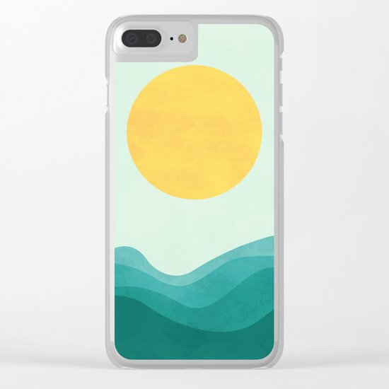 The Sea Clear iPhone Case