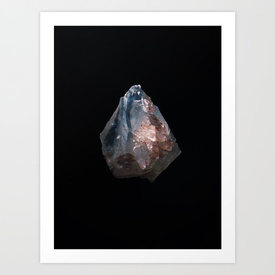 Shine light like a salt rock Art Print