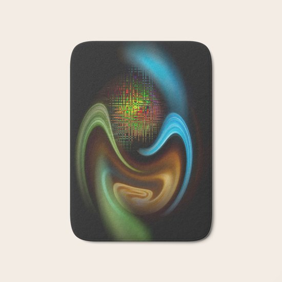 Abstract Perfektion 90 Bath Mat