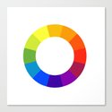 Pantone color wheel Leinwanddruck