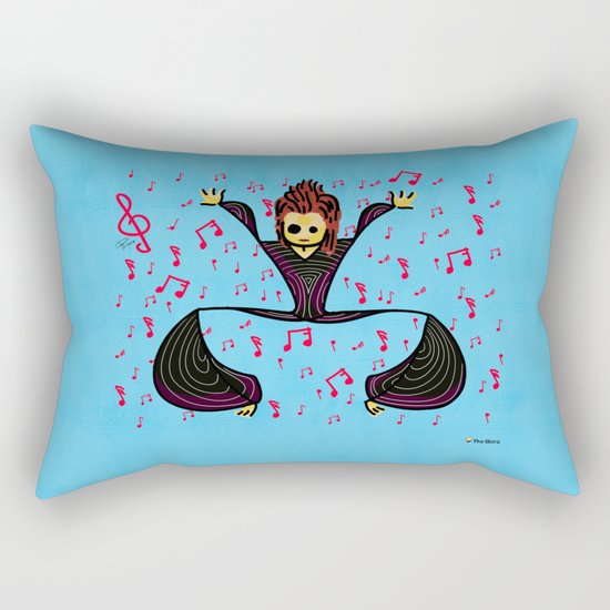 David tribute Rectangular Pillow