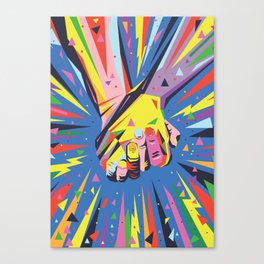 Band Together - Pride Canvas Print