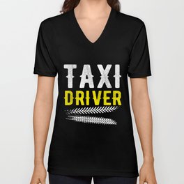Taxi Driver V Neck T Shirt