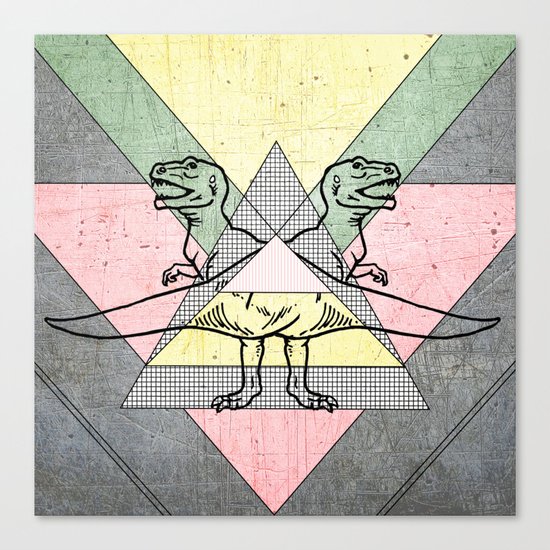 siamo tyrex Canvas Print