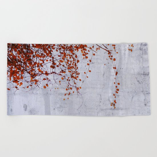 wall of tears Beach Towel