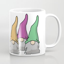 Minimalist Scandinavian Gnomes Coffee Mug | Sweden, Fantasy, Norwegian, Swedish, Gnome, Cute, Yule, Tomte, Brownie, Christmas 
