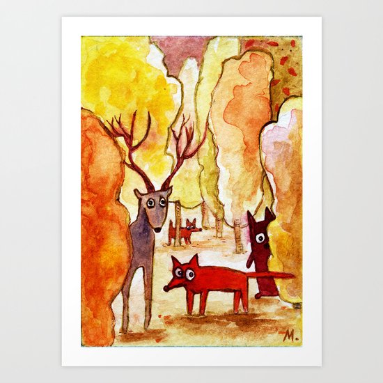 Forest Art Print