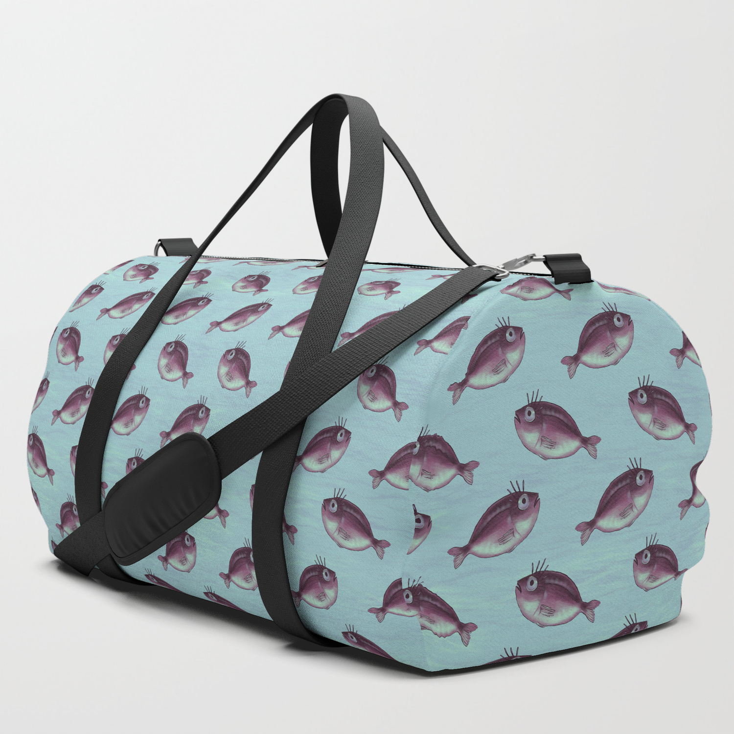 fancy duffle bag