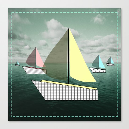 boat-full Canvas Print