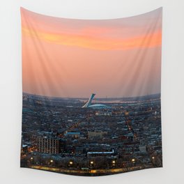 Montreal Twilight Wall Tapestry