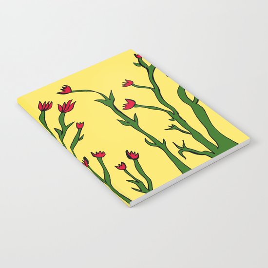 Long flowers Notebook