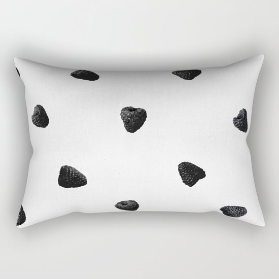black raspberries Rectangular Pillow