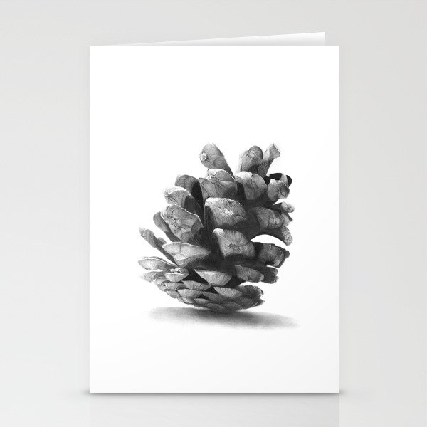Pine Cone Stationery Cards