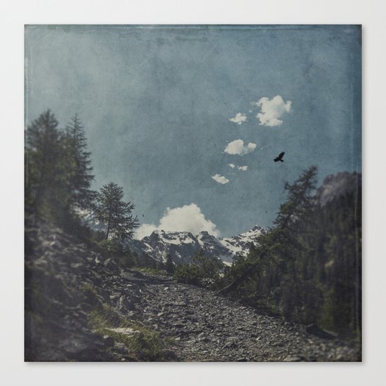 Hike a Mountain! Canvas Print