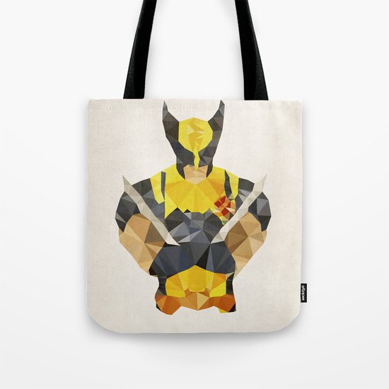 Polygon Heroes - Wolverine Tote Bag