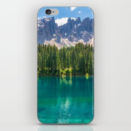 Lago Di Carezza, Italy iPhone Skin