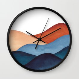 Far Over the Hills Wall Clock
