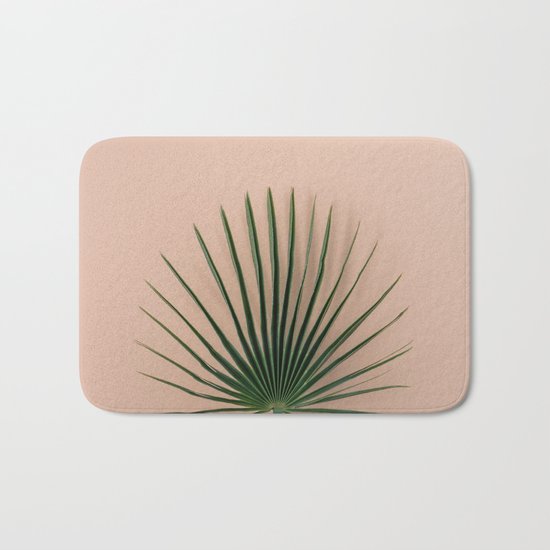 pink botanics Bath Mat