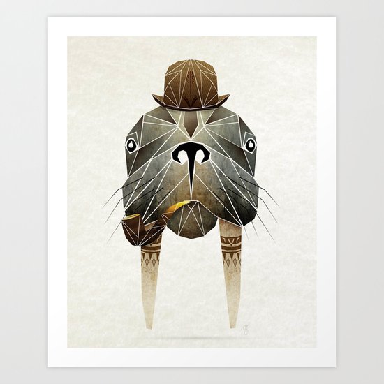 walrus Art Print