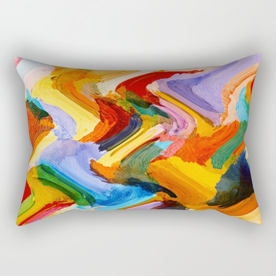 Snippet work Rectangular Pillow