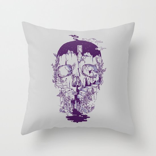 Inside My Head 2.0 Throw Pillow