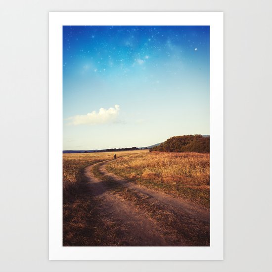 Long way home Art Print